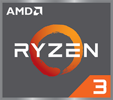 Work, play, and connect with the new AMD Ryzen 3 processor.