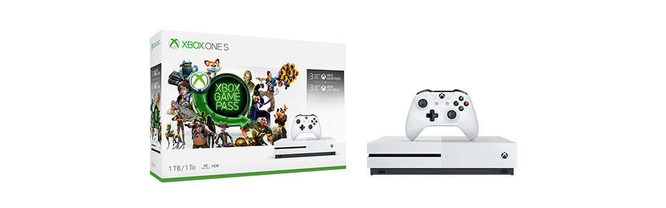 xbox one s with game pass