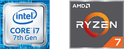 Powerful Intel® or AMD® processors
