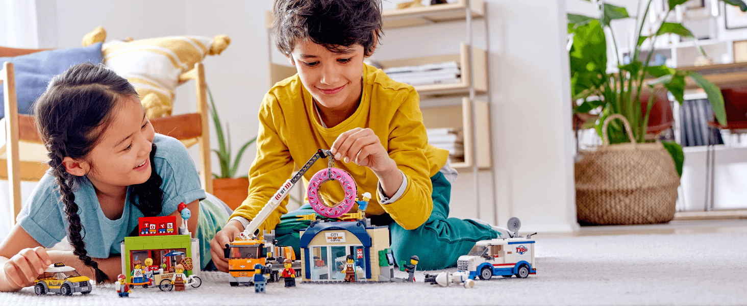 All-action playset inspired by the LEGO City TV series