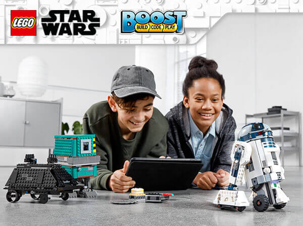 Interactive fun with LEGO® Star Wars™ droids