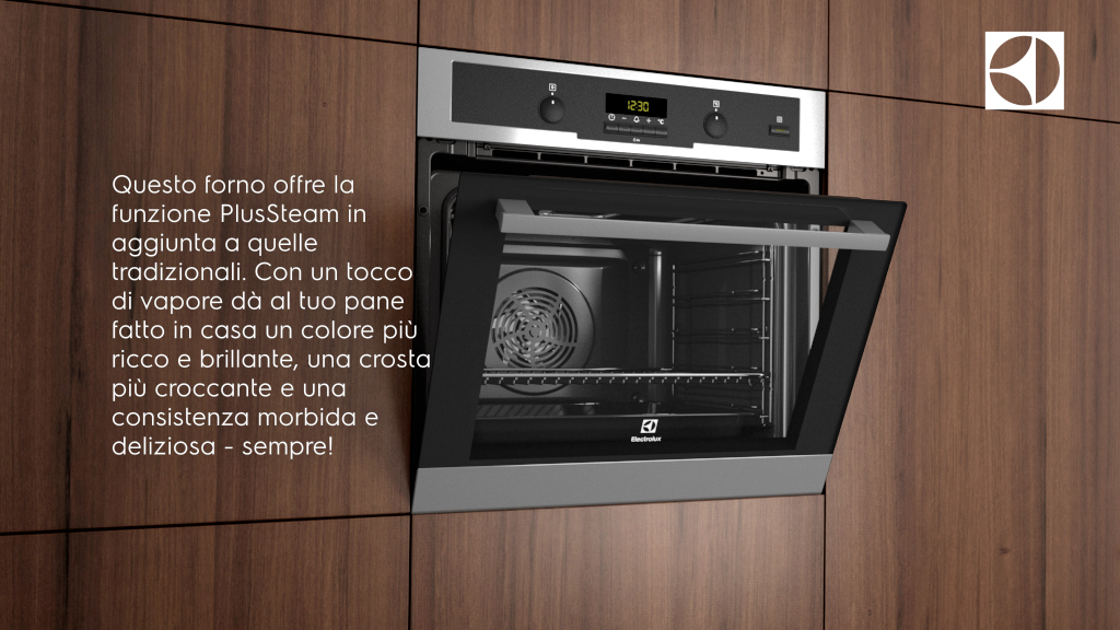 Electrolux Forno Elettrico Ventilato da Incasso Multifunzione 72 L EOB 5414  AOX Prezzo in Offerta su Prezzoforte