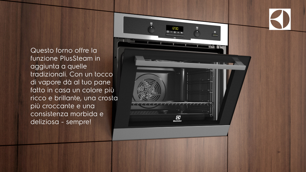 Electrolux Forno Elettrico Ventilato da Incasso Multifunzione 72 L EOB 5414  AOX Prezzo in Offerta su Prezzoforte