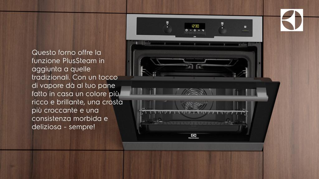 Electrolux Forno Elettrico Ventilato da Incasso Multifunzione 72 L EOB 5414  AOX Prezzo in Offerta su Prezzoforte