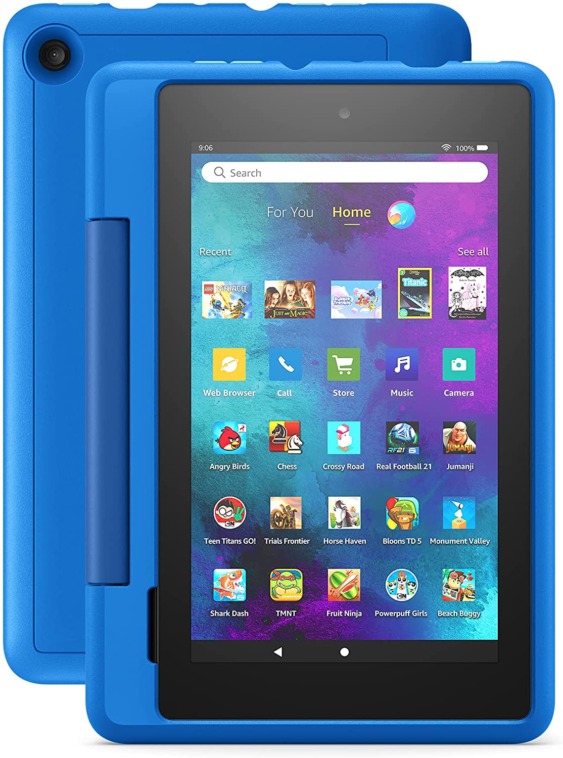  Fire 7 Tablet (7 display, 16 GB) - Blue - (Previous