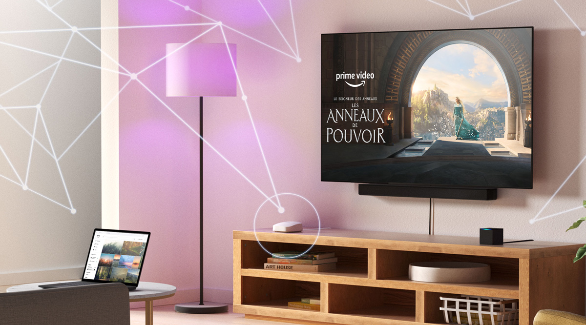 Compatible avec le Wi-Fi 6E dernière génération, pour un streaming plus fluide