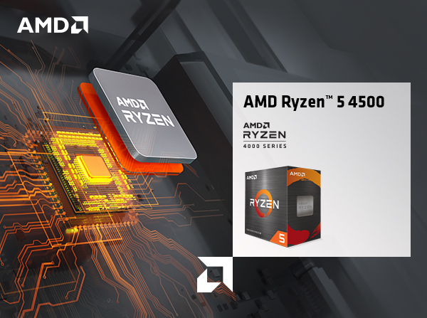 Micro Center AMD Ryzen 4500 6-Core, 12-Thread Unlocked Desktop Processor  Bundle with ASUS Prime B450M-A II AMD AM4 (Ryzen 5000, 3rd/2nd/1st Gen Ryze 
