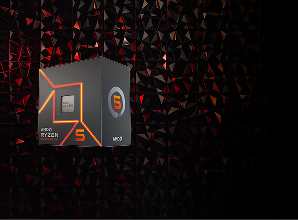 AMD Ryzen 5 7600 6 Core AM5 5.2GHz CPU Processor with Wraith Stealth Cooler