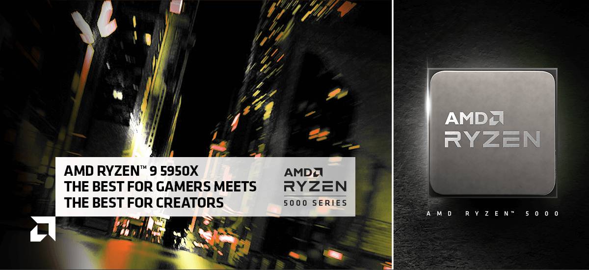 AMD Ryzen 9 5950X Desktop Processor (4.9GHz, 16 Cores, Socket AM4) Box -  100-100000059WOF for sale online