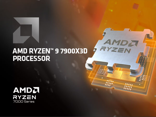 AMD Ryzen 9 7900X3D - Ryzen 9 7000 Series 12-Core 4.4 GHz Socket