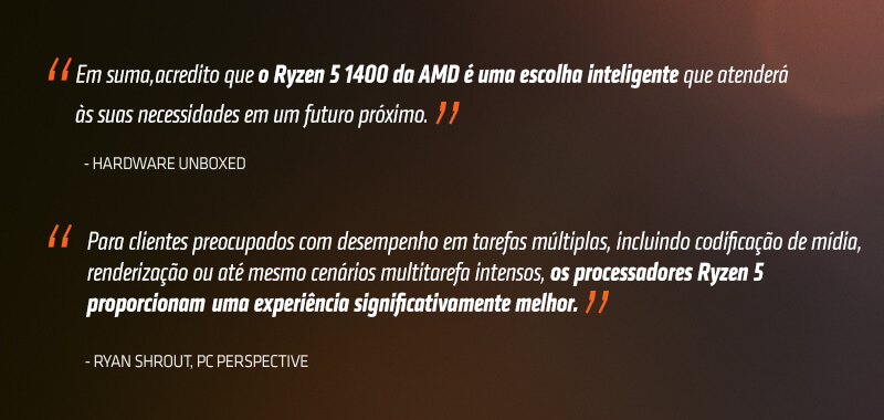 Processador Amd Ryzen 5 1400 Quad Core Cache 8mb 3 2ghz Max Turbo 3 4ghz Am4 Yd1400bbaebox Processadores Casas Bahia