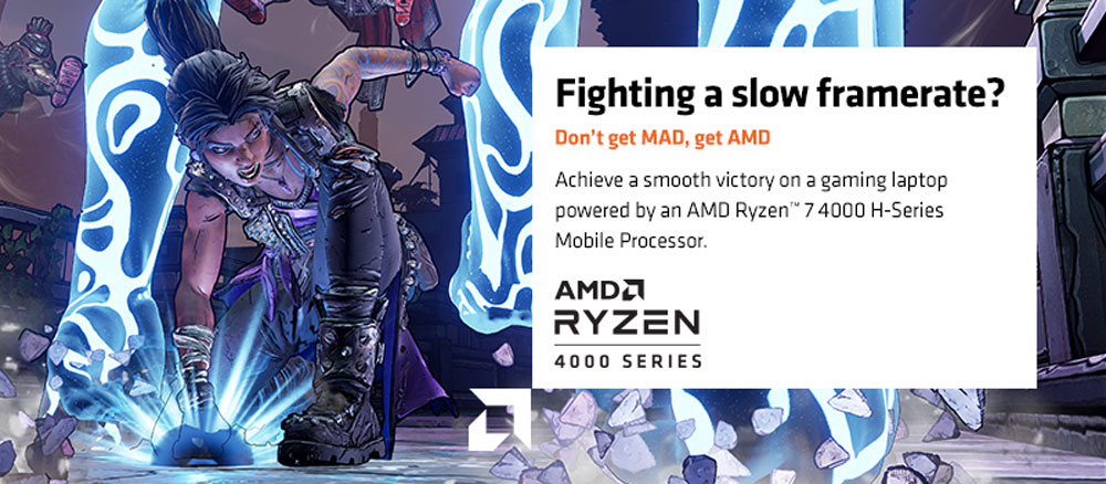 AMD Ryzen™ 7 4000 H-Series Mobile Processors banner image