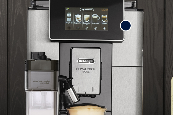 De'Longhi PrimaDonna Soul Makes Perfect Coffee at the Touch of a