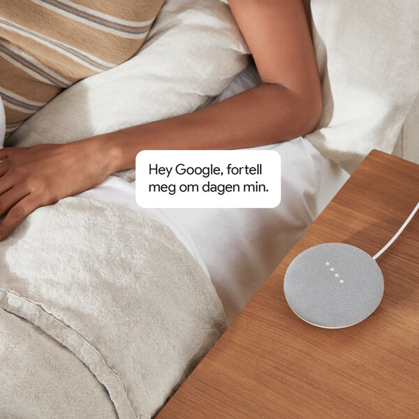 GOOGLE HOME MINI CHARCOAL NORDIC Power.no GOOGLE HOME MINI CHARCOAL NORDIC Power.no