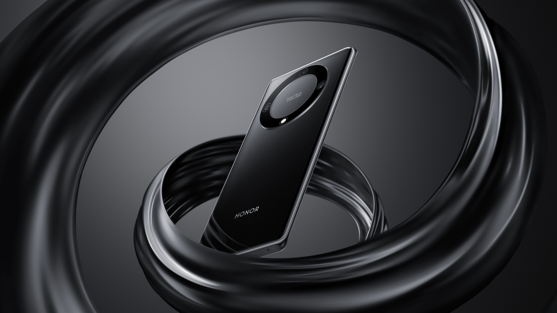 Смартфон HONOR X9A 6/128 ГБ Global, Dual nano SIM, мерцающий лед 27 Полночный черный