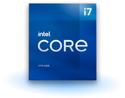 Intel Core i7-11700 - Core i7 11th Gen Rocket Lake 8-Core 2.5 GHz LGA 1200  65W Intel UHD Graphics 750 Desktop Processor - BX8070811700