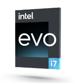 Intel i7 Evo processor badge