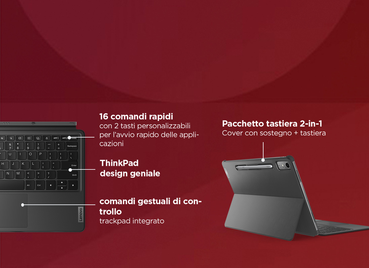 Pacchetto per studio Tablet Lenovo + Tastiera - Informatica In vendita a  Pordenone