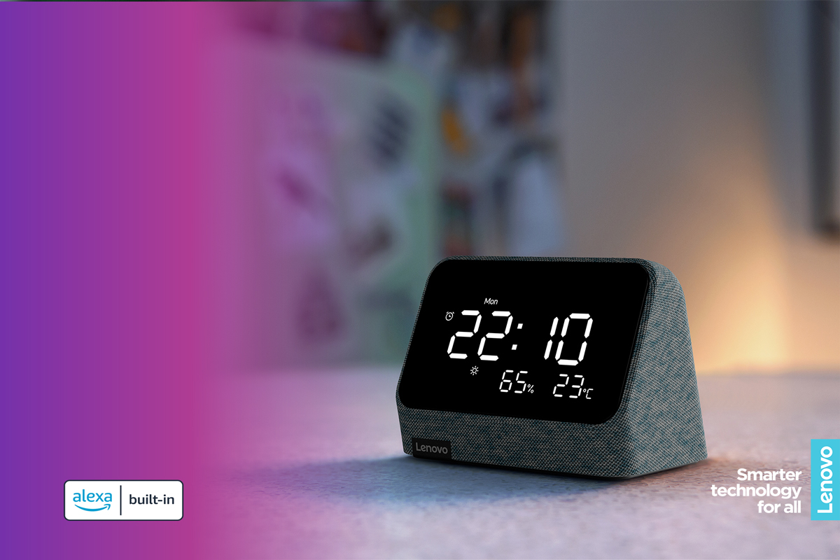 Lenovo Smart Clock with Alexa