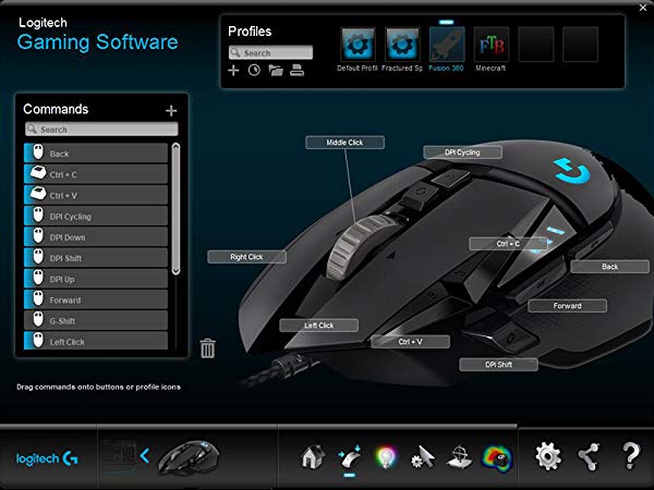 logitech g502 hero special edition software
