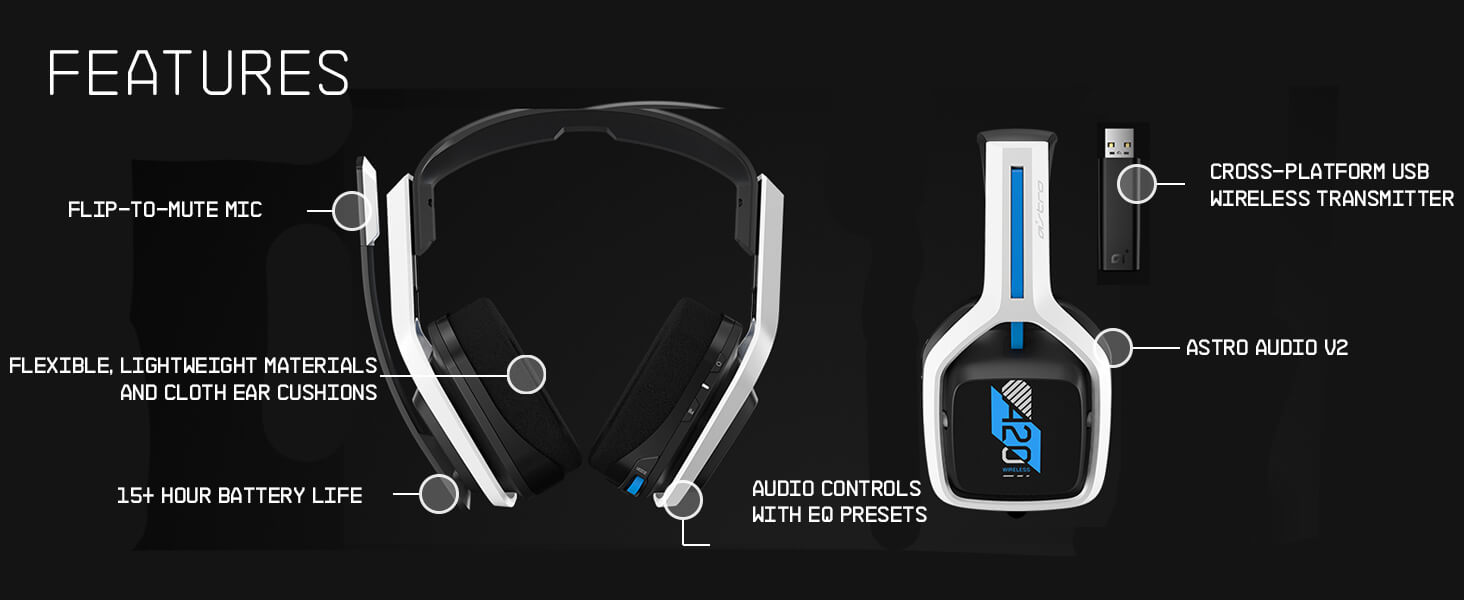 A20 Headset GEN 2 PS