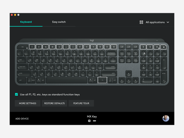 royal tsx mac keystroke focus