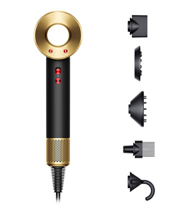 DysonSupersonic™ hair dryer Onyx Gold