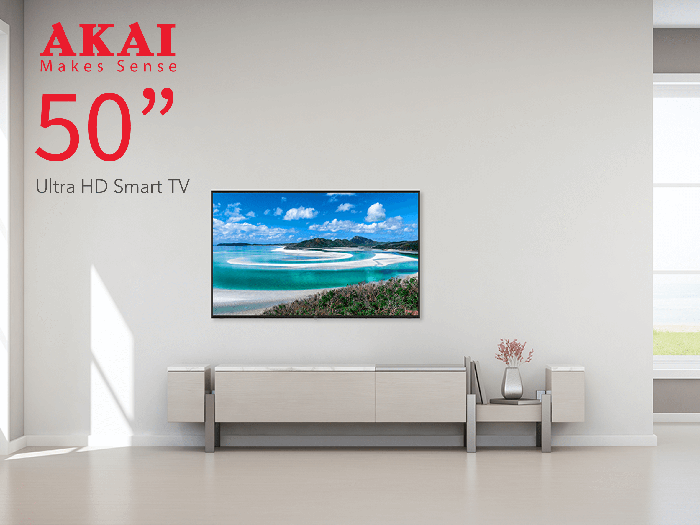 Buy Akai 50 Inch 4k Uhd Led Lcd Smart Tv Harvey Norman Au
