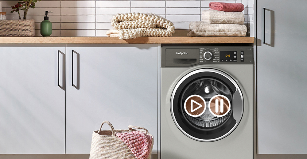 hotpoint graphite washing machine