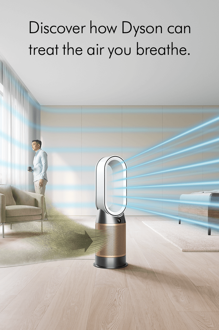 Discover how dyson can treat the air you breathe.