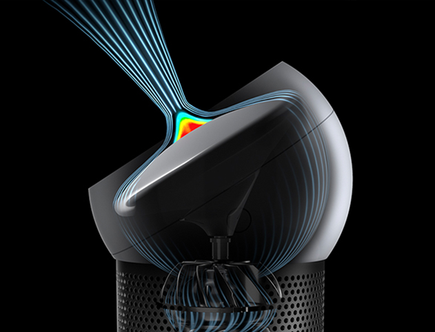Dyson Core Flow™ technology