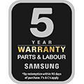 5 Year Warranty